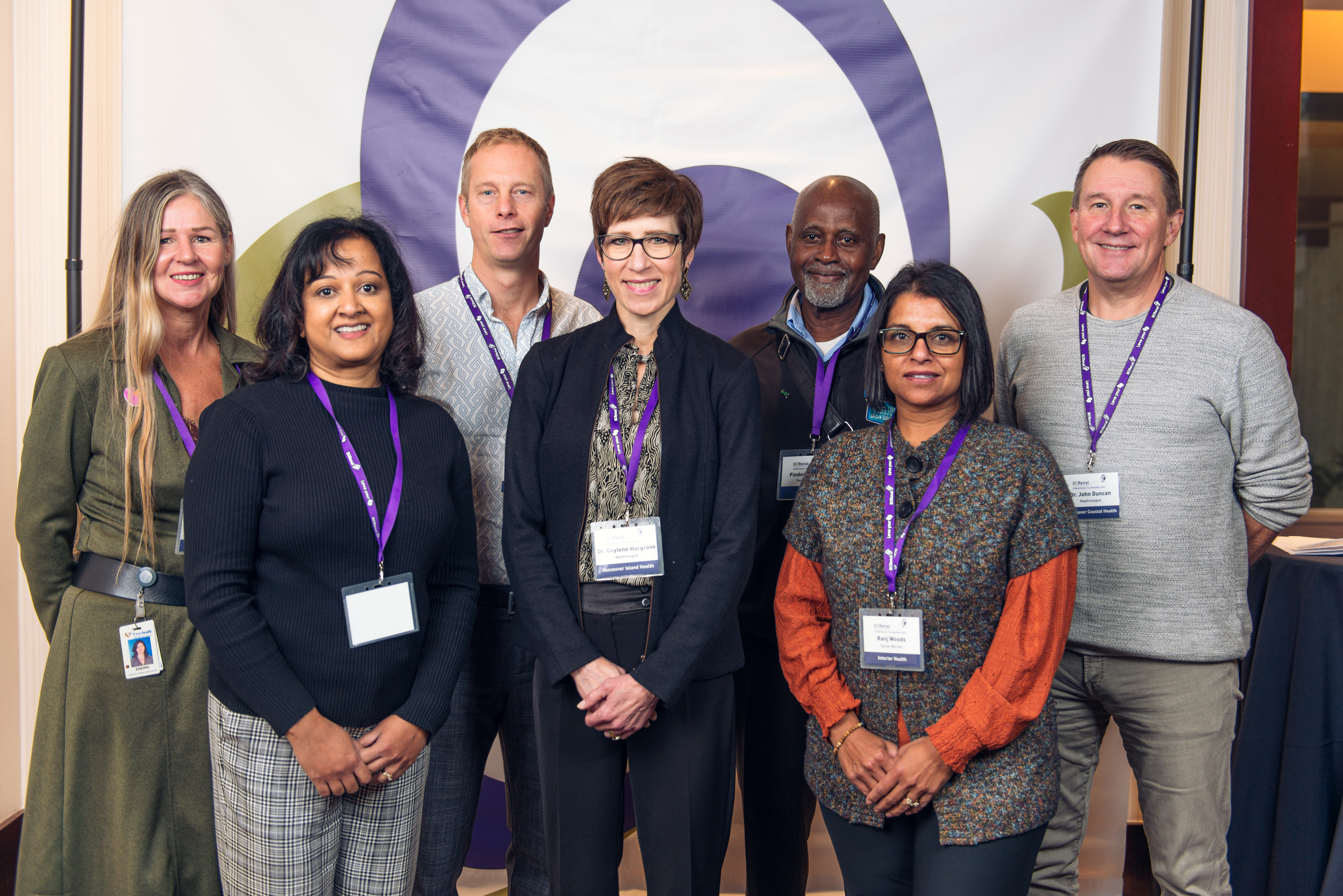 Members of the BC Renal Palliative Care Committee attending the Fall 2022 Strategic Planning Day